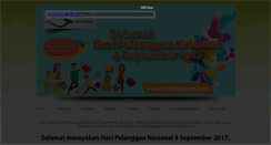 Desktop Screenshot of haripelanggan.com